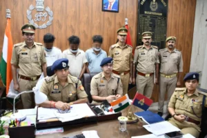 स्मैक तस्करी में तीन आरोपी दबोचे, 40 लाख की बरामदगी